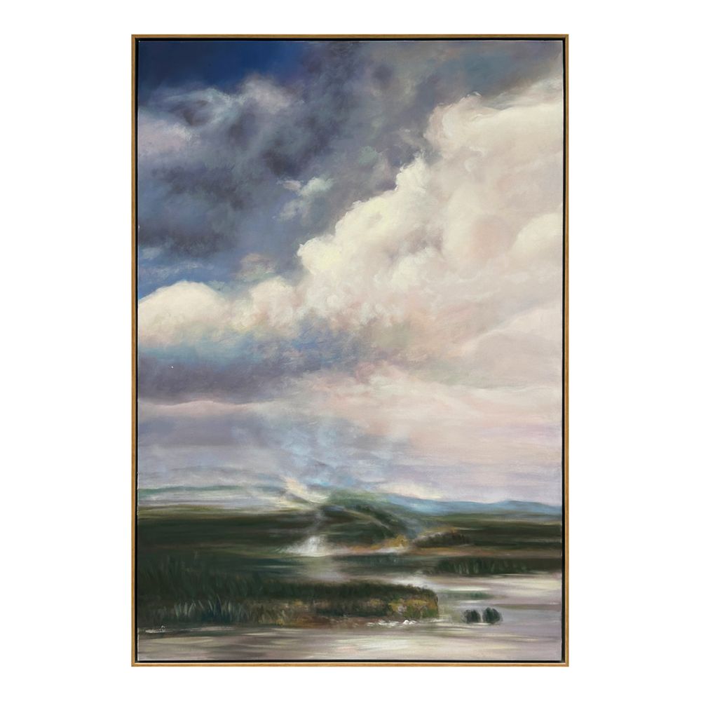 Fresh Air Oil On Canvas Painting