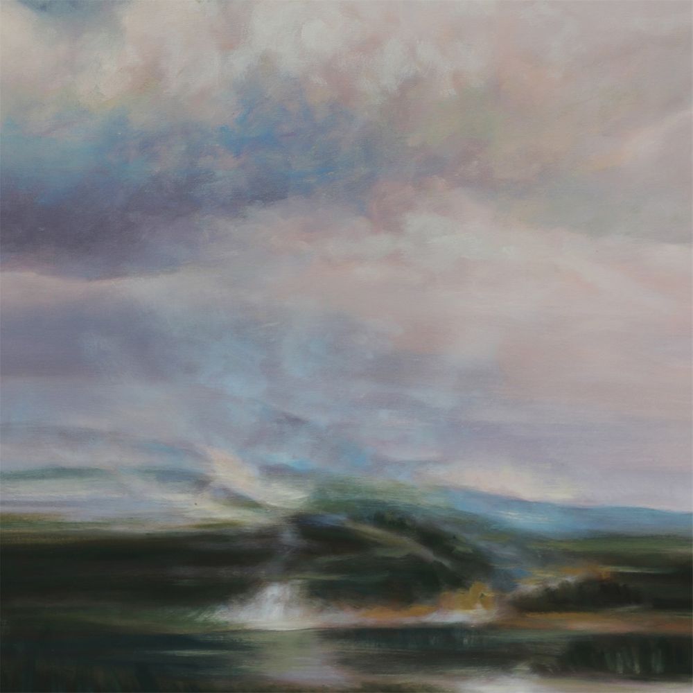 Fresh Air Oil On Canvas Painting