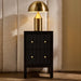 Ariana Bedside Table - Black
