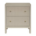 Ariana 67x76cm Bedside Table - Beige