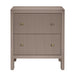 Ariana 67x76cm Bedside Table - Taupe