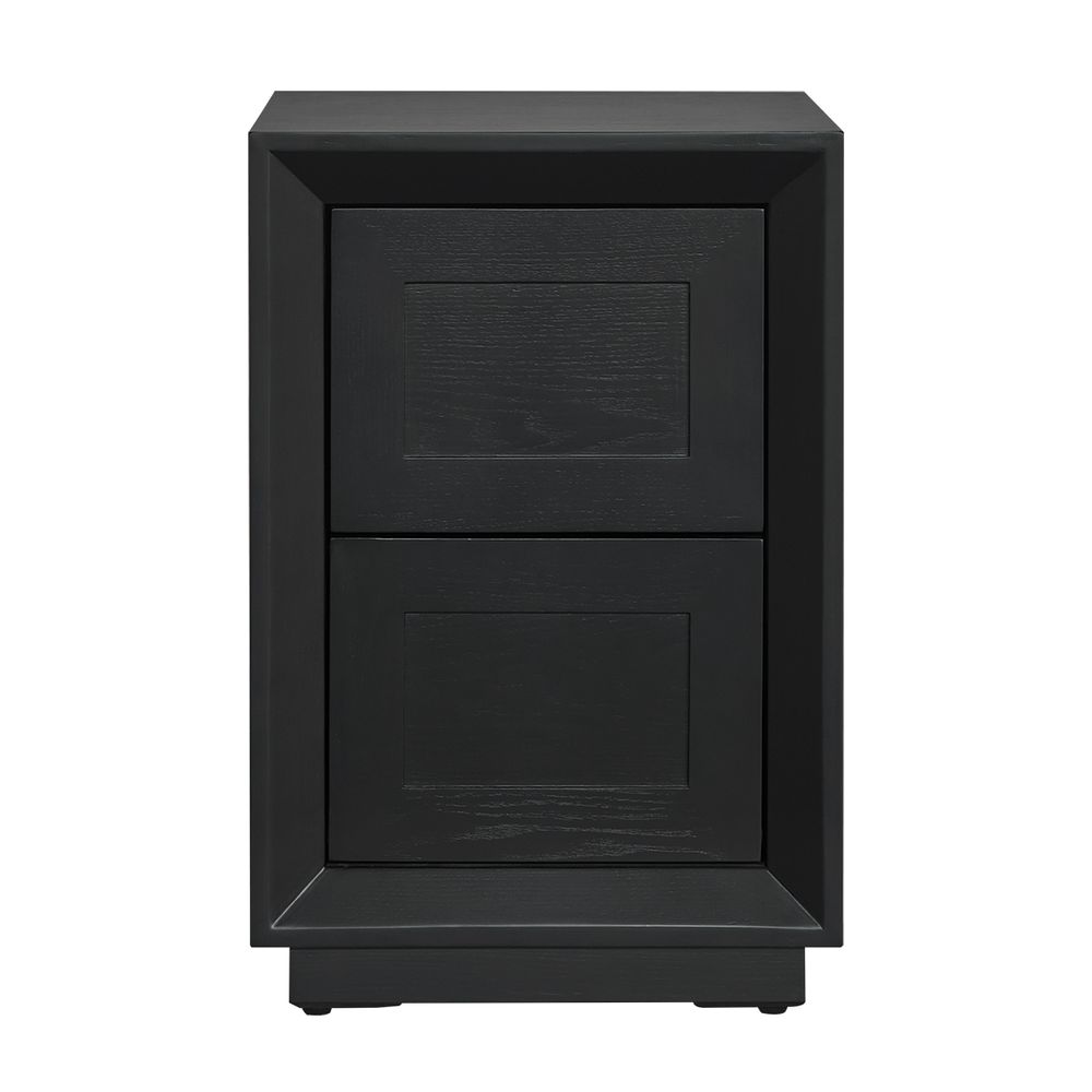 Balmain Bedside Table - Black