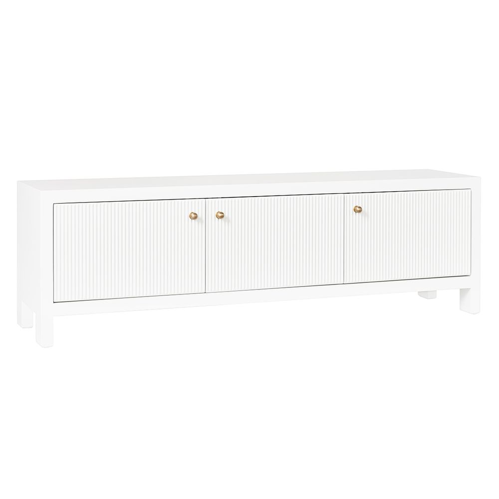 Ariana Entertainment Unit - Small White