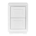 Balmain Bedside Table - White
