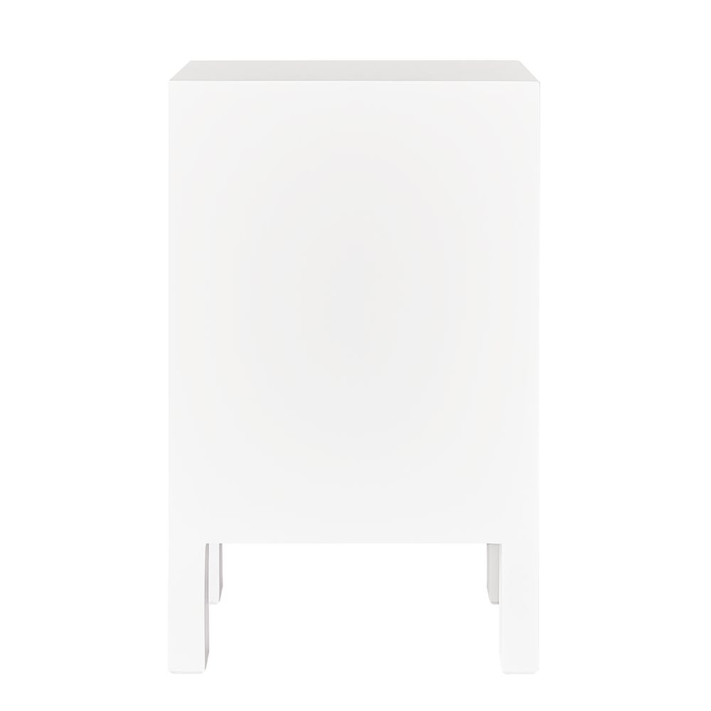 Ariana Bedside Table - White