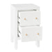 Ariana Bedside Table - White
