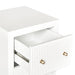 Ariana Bedside Table - White