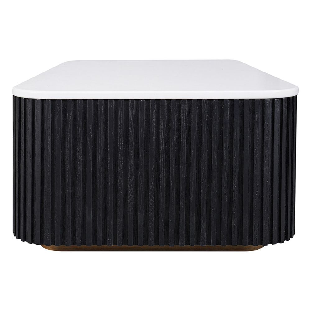 Mason Rectangle Coffee Table - Black