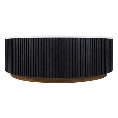 Mason Round Coffee Table - Large Black