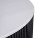 Mason Round Coffee Table - Large Black
