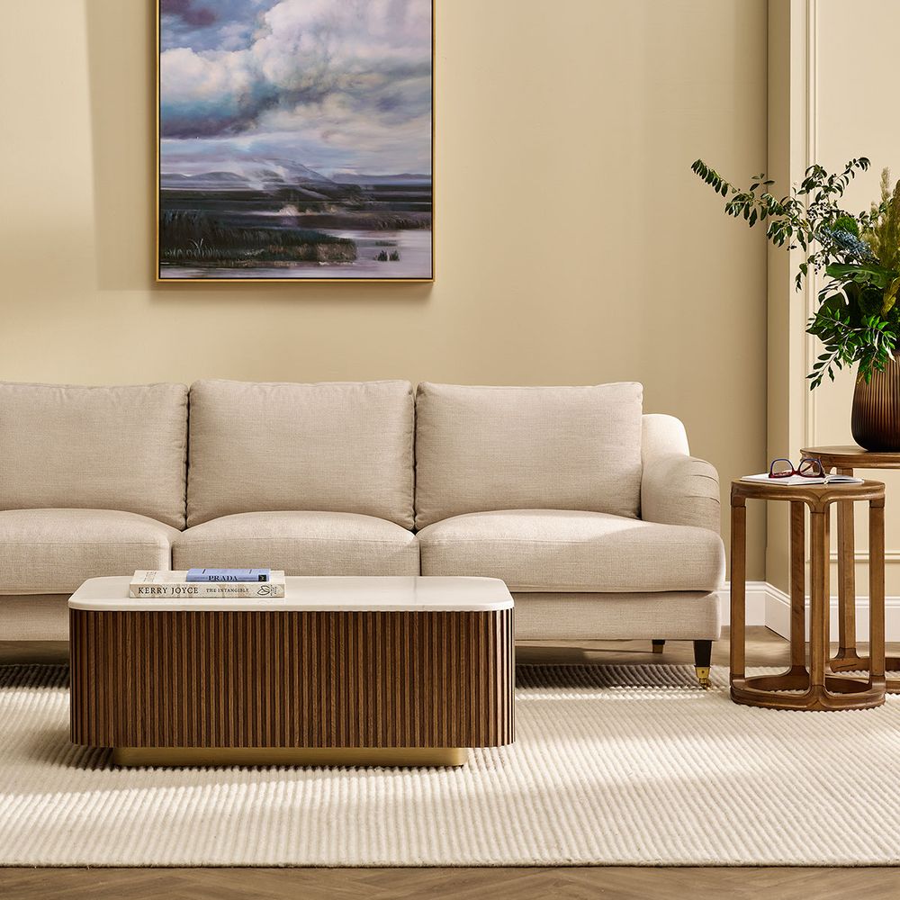 Mason Rectangle Coffee Table - Walnut