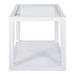 Sadie Oak Square Side Table - Large White