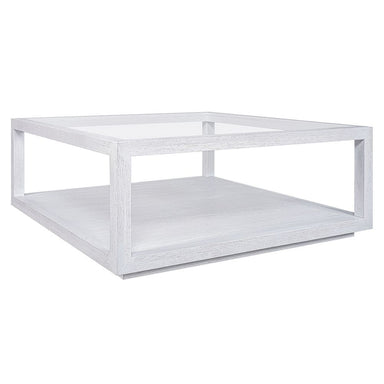 Sadie Oak Square Coffee Table - White