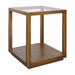 Sadie Square Side Table - Medium Antique Gold