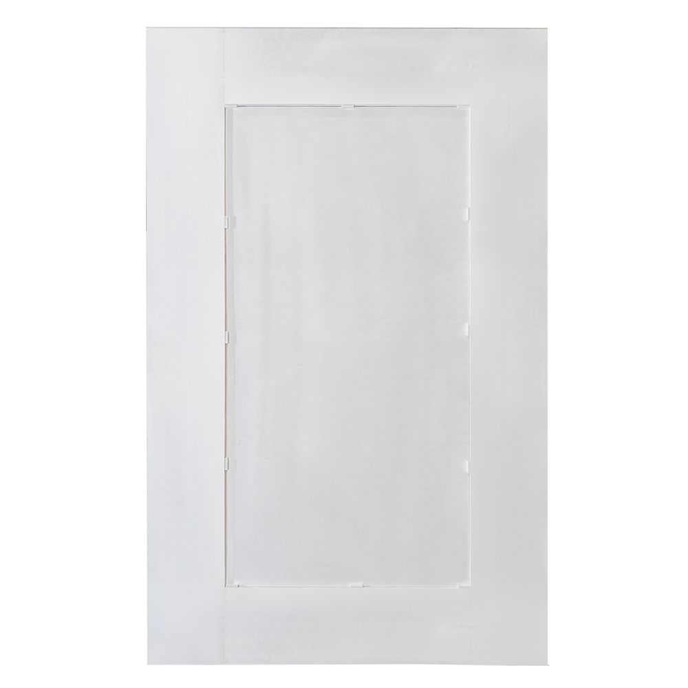 Bateman Floor Mirror - White