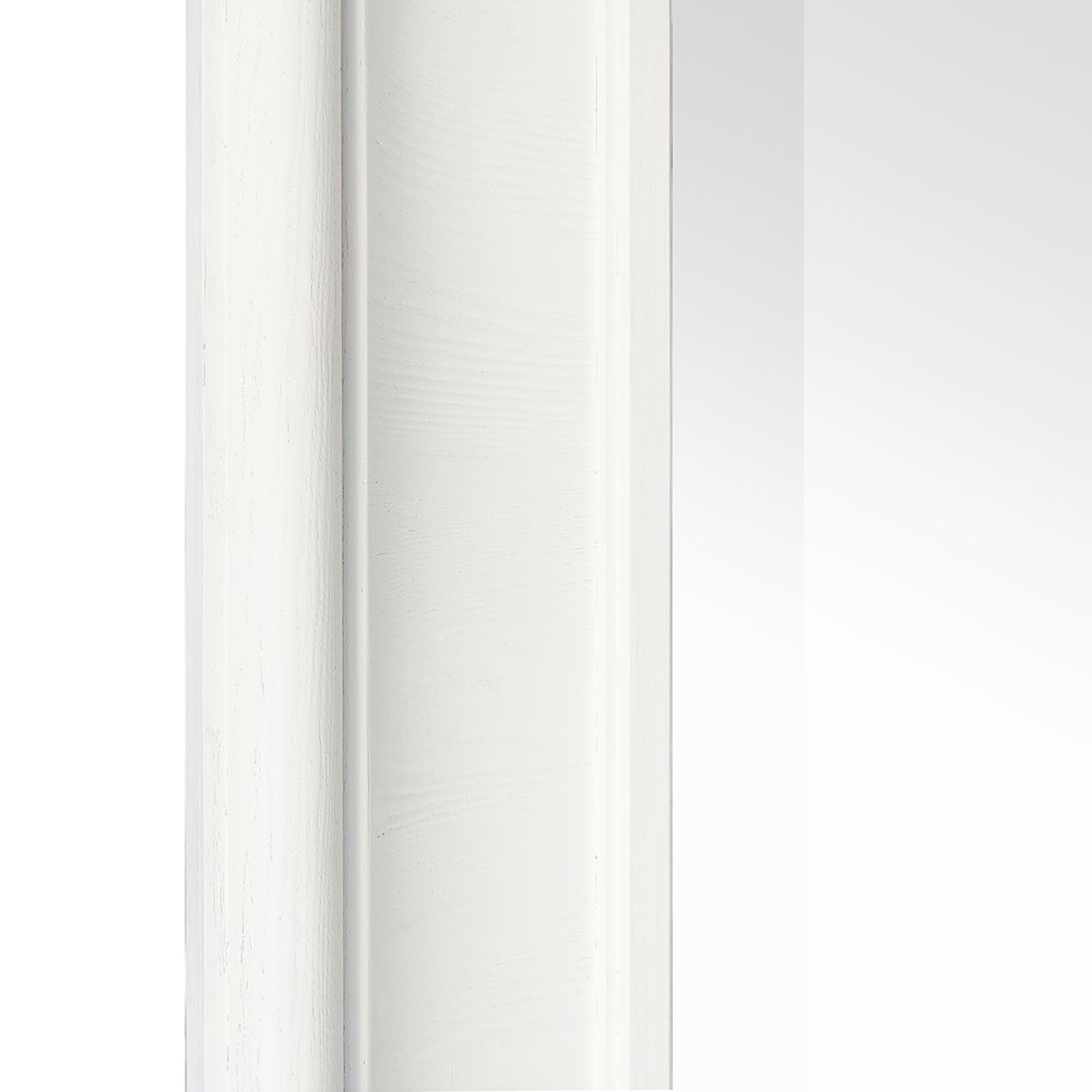 Bateman Floor Mirror - White