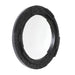 Dunbar Round Wall Mirror - Black