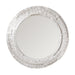 Dunbar Round Wall Mirror - White