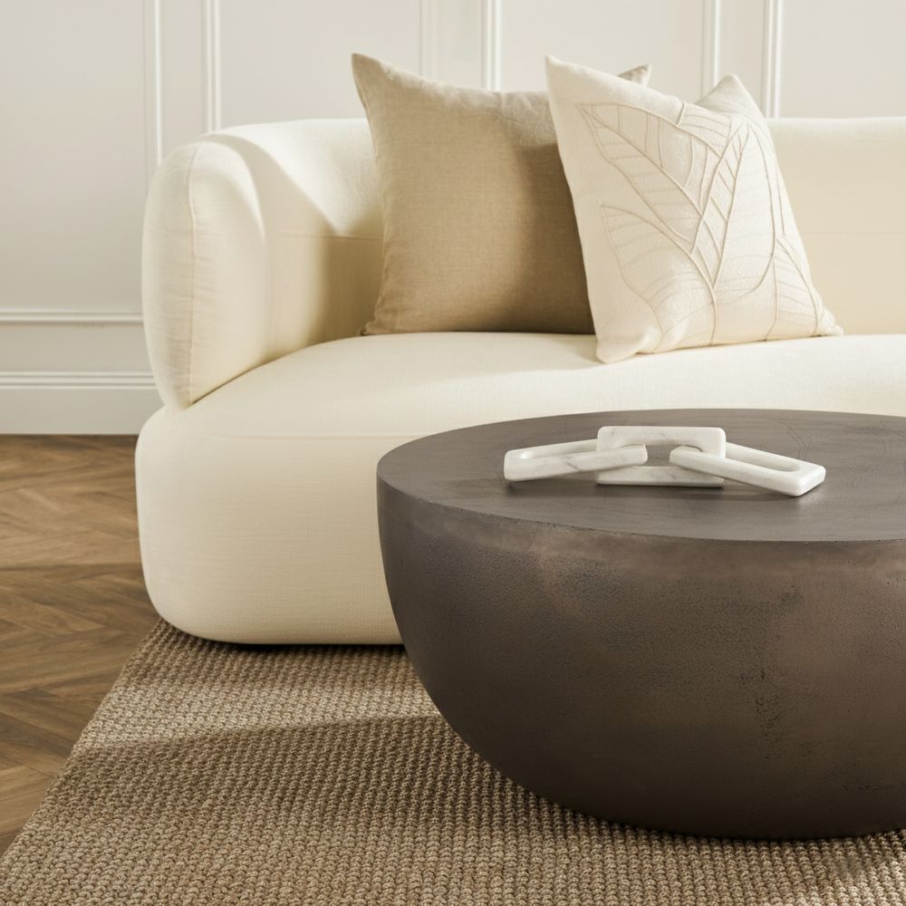 Beaumont Coffee Table - Antique Brass