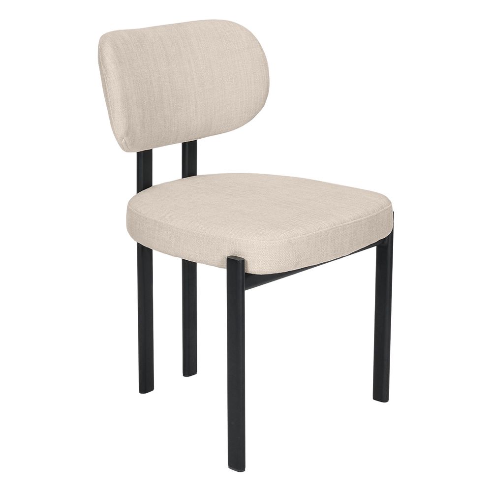 Stuart Dining Chair - Natural Chenille