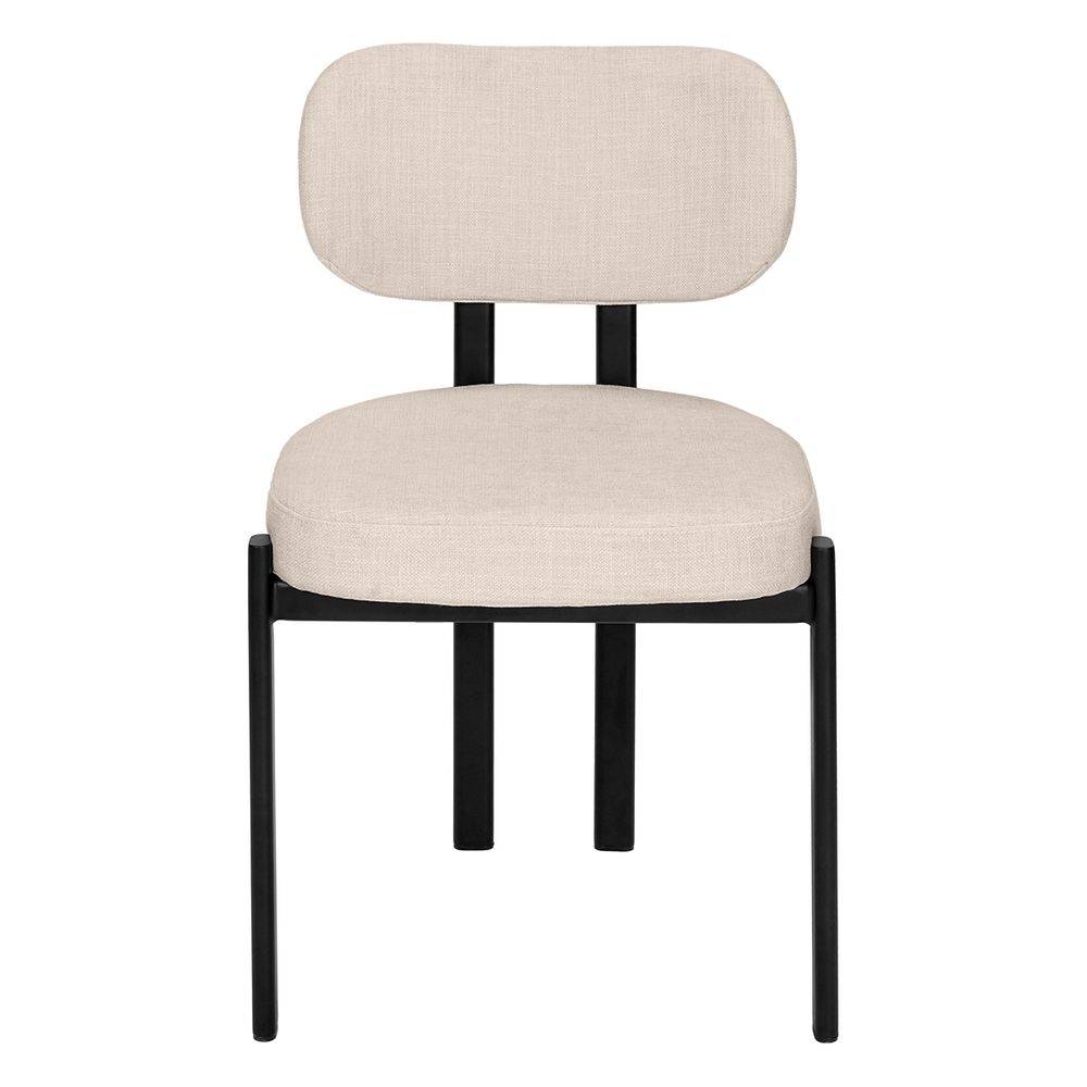 Stuart Dining Chair - Natural Chenille
