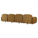 Ramona Modular 4 Seater Sofa - Toffee