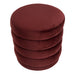 Demi Stool - Mulberry Velvet