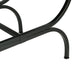 Novak Black Iron Stool - Butterscotch