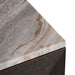 Benedict Smoked Oak Buffet - River Brown Marble