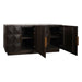 Benedict Smoked Oak Buffet - River Brown Marble