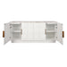 Benedict White Oak Buffet - River Brown Marble