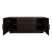 Benedict Smoked Oak Buffet - Travertine