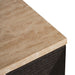 Benedict Smoked Oak Buffet - Travertine