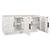 Benedict White Oak Buffet - Travertine