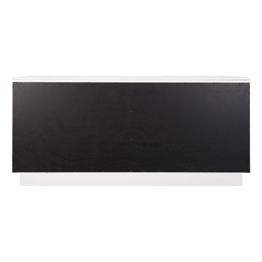 Benedict White Oak Buffet - White Marble