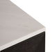 Benedict Smoked Oak Buffet - Black Marble