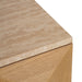 Benedict Natural Oak Buffet - Black Marble