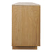 Benedict Natural Oak Buffet - Black Marble