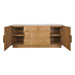 Benedict Natural Oak Buffet - White Marble