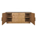 Benedict Natural Oak Buffet - Black Marble