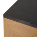 Benedict Natural Oak Buffet - Black Marble