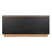Benedict Natural Oak Buffet - Black Marble