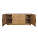 Benedict Natural Oak Buffet - Black Marble