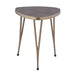 Leila Side Table - Antique Brass