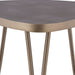 Leila Side Table - Antique Brass
