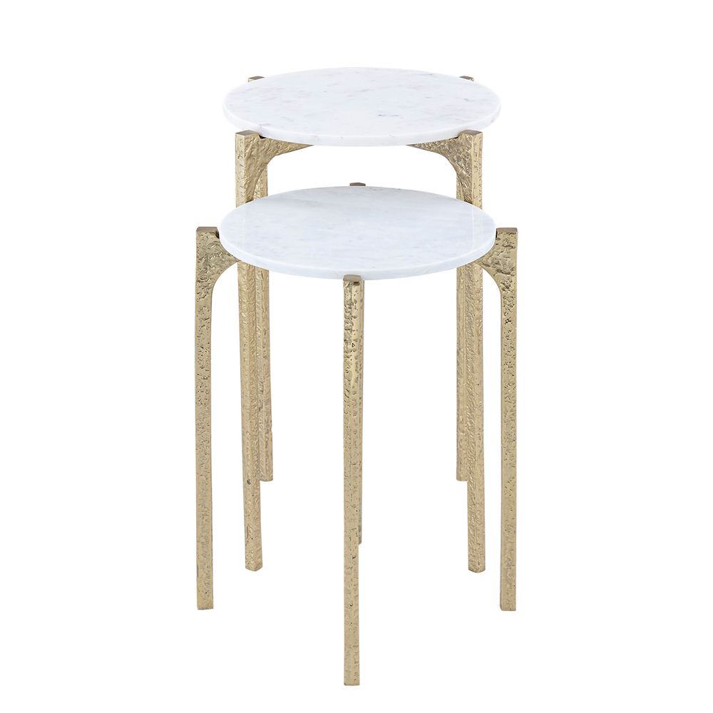 Thea Marble Nesting Side Tables