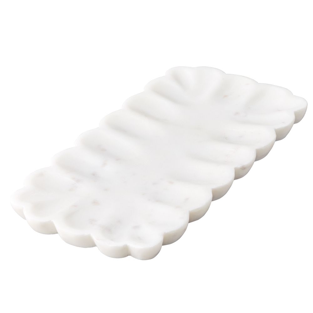 Stellar Rectangle Marble Tray - Small