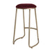 Annie Bar Stool - Mulberry Velvet