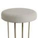 Blackley Gold Iron Kitchen Stool - Speckle Ecru