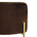 Leon Kitchen Stool - Dark Chocolate Velvet